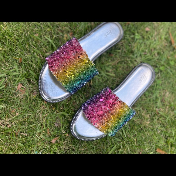 Rainbow sandals - Picture 2 of 2